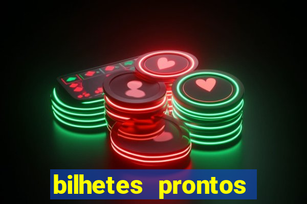 bilhetes prontos apostas esportivas